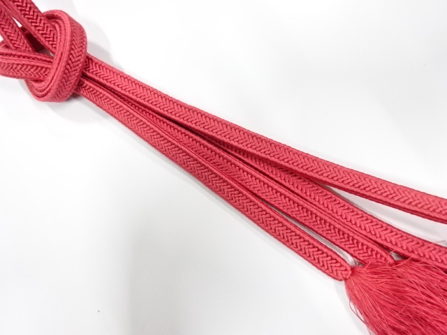 正絹　手組帯締め